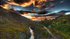 Clouds Landscapes New Zealand