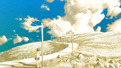 Clouds Landscapes roads artwork