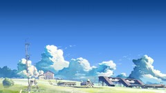 Clouds Makoto Shinkai Anime