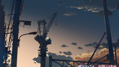 Clouds Makoto Shinkai Anime