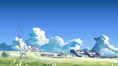 Clouds Makoto Shinkai Anime