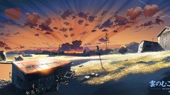 Clouds Makoto Shinkai bus