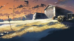 Clouds Makoto Shinkai scenic