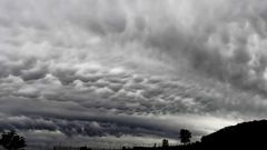 Clouds not actual rain