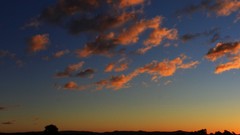 Clouds skies sundown