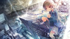 Clouds socks Shorts red eyes sitting buildings jackets blondes 