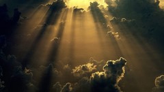 Clouds sunlight skyscapes sunburst
