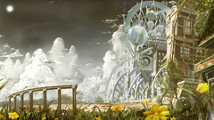 Clouds tapioka Flowers rides