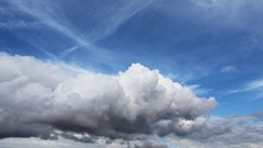 Clouds the sky skies