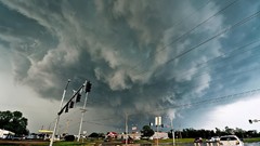 Clouds tornado oklahoma