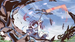 Clouds touhou Flowers destruction