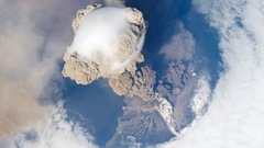 Clouds Volcanoes ash (ashes)