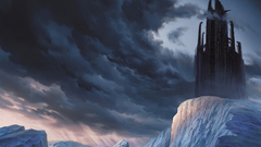 Clouds winter Castles artwork