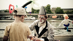 Clown seine Paris hr