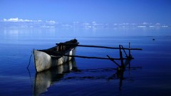 Coast Cook Islands Islands canoe south