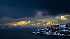 Coast line Bergen coast