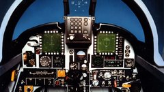 Cockpit F-20 Tigershark Aircraft