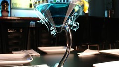 Cocktail and drinking ) With her miss snoken