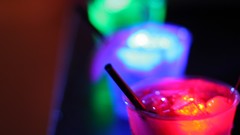 Cocktail neon lighting lounge bar colors night club