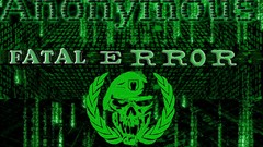 Code matrix Legion error Hackers Anonymous squad .035 