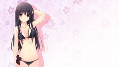 Coffee anime girls bikini coffee-kizoku Shiramine Rika