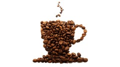 Coffee cups Coffee Beans