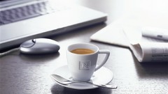 Coffee morning Tables office Laptops espresso clean mice spoons