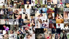 Collage woman asians cosplay Utada Hikaru