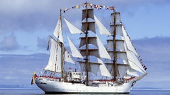 Colombia Gloria sailing ships
