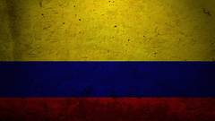 Colombian flag Art