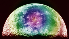 Color moon da Space