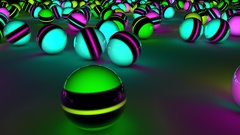 Colorful play glow neon