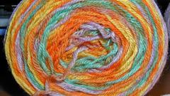Colorful rope abstract