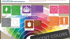 Colors comparisons infographics