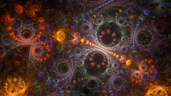 Colors fractal balls pretty