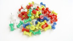 Colors multicolor pushpins