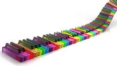 Colors Music artistic piano