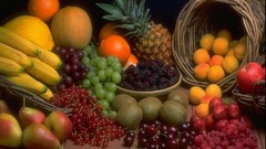 Colors Vitamins fruits fresh strong