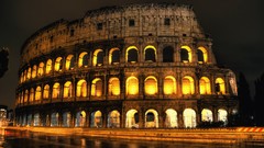 Colosseum old Italy architecture roma