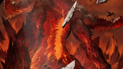 Colossus artwork legend of the cryptids fantasy art titans card 