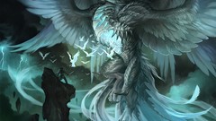 Colossus Dragons air hollow fantasy art Sandara