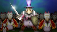 Colourful flower hires Anime