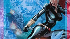 Comics Black Widow marvel comics dr doom The Wasp
