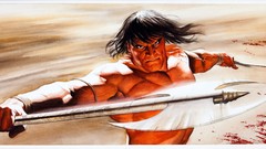 Comics Conan the Barbarian lithograph Alex Ross