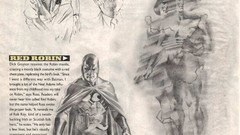 Comics concept art dc comics kingdom come Alex Ross Red Robin
