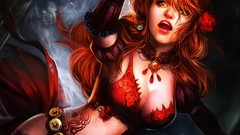 Comics drawings redheads comics girls Zenescope comics Zenescope