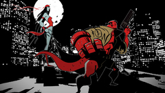 Comics Elektra Hellboy artwork