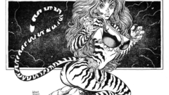 Comics girls greyscale Arthur