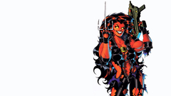 Comics girls Red She-Hulk