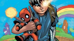 Comics marvel comics Deadpool Wade Wilson Cable (comic 